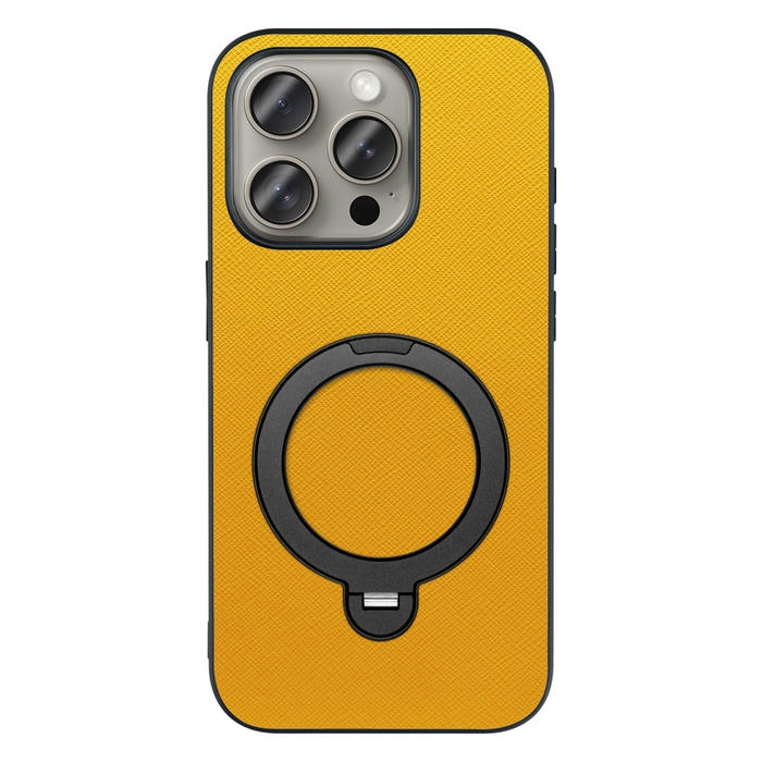 [ LOOF CASUAL MAG-RING Series ] iPhone 15 Pro iPhone15 Pro アイフォン15 プロ iPhone 15 Pro 15Pro アイフォン 15 スマホケース 背面 ケース カバー ハードケース マグネット内蔵の薄型多機能リング付 スタンド [ iPhone 15 Pro ]