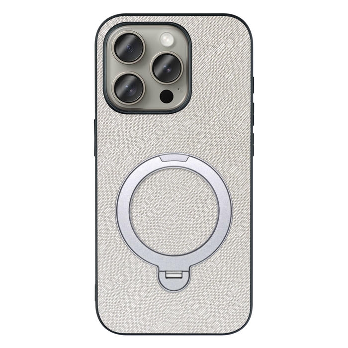 [ LOOF CASUAL MAG-RING Series ] iPhone 15 Pro iPhone15 Pro アイフォン15 プロ iPhone 15 Pro 15Pro アイフォン 15 スマホケース 背面 ケース カバー ハードケース マグネット内蔵の薄型多機能リング付 スタンド [ iPhone 15 Pro ]
