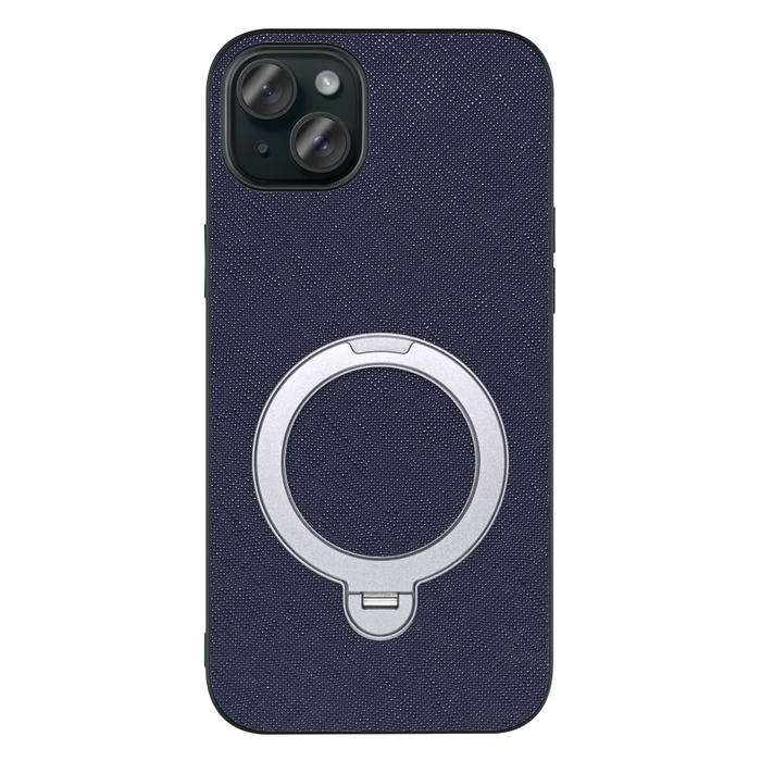 [ LOOF CASUAL MAG-RING Series ] iPhone 15 Plus iPhone15 Plus アイフォン15 プラス iPhone 15 Plus 15Plus アイフォン 15 スマホケース 背面 ケース カバー ハードケース マグネット内蔵の薄型多機能リング付 スタンド [ iPhone 15 Plus ]