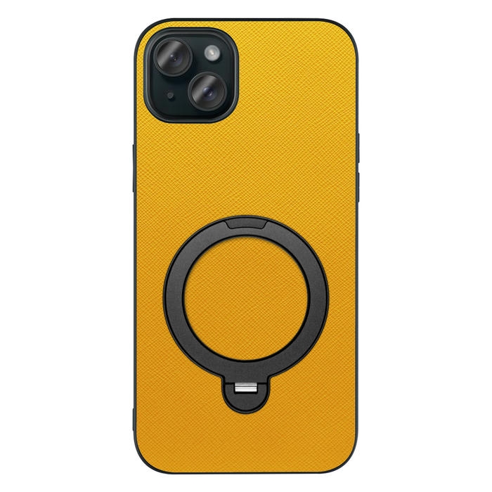 [ LOOF CASUAL MAG-RING Series ] iPhone 15 Plus iPhone15 Plus アイフォン15 プラス iPhone 15 Plus 15Plus アイフォン 15 スマホケース 背面 ケース カバー ハードケース マグネット内蔵の薄型多機能リング付 スタンド [ iPhone 15 Plus ]