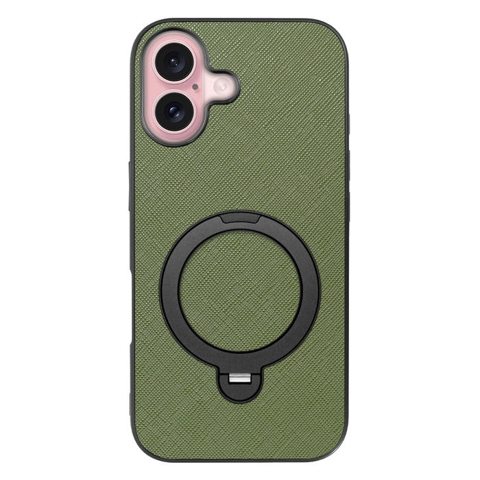 [ LOOF CASUAL MAG-RING Series ] iPhone 16 iPhone16 アイフォン16 iPhone 16 アイフォン 16 スマホケース 背面 ケース カバー ハードケース マグネット内蔵の薄型多機能リング付 スタンド [ iPhone 16 ]