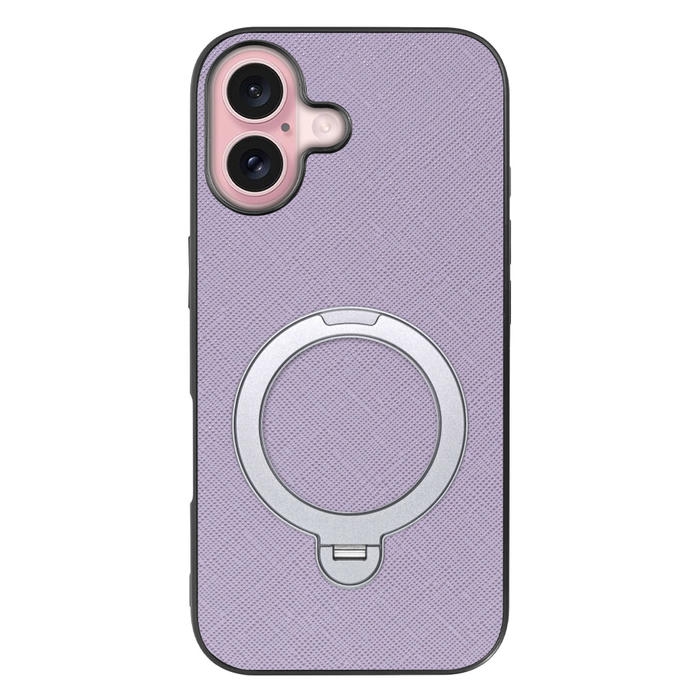 [ LOOF CASUAL MAG-RING Series ] iPhone 16 iPhone16 アイフォン16 iPhone 16 アイフォン 16 スマホケース 背面 ケース カバー ハードケース マグネット内蔵の薄型多機能リング付 スタンド [ iPhone 16 ]