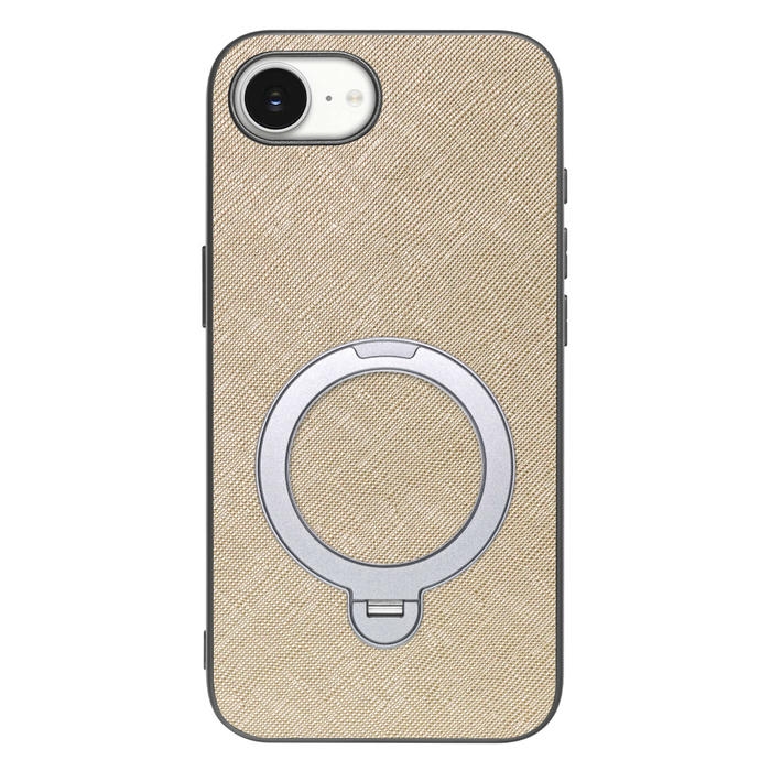 [ LOOF CASUAL MAG-RING Series ] iPhone 16e / 17e iPhone16e 17e アイフォン16イー 17イー iPhone 16E アイフォン 17E スマホケース 背面 ケース カバー ハードケース マグネット内蔵の薄型多機能リング付 スタンド [ iPhone 16e / 17e ]
