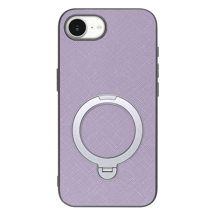 [ LOOF CASUAL MAG-RING Series ] iPhone 16e / 17e iPhone16e 17e アイフォン16イー 17イー iPhone 16E アイフォン 17E スマホケース 背面 ケース カバー ハードケース マグネット内蔵の薄型多機能リング付 スタンド [ iPhone 16e / 17e ]