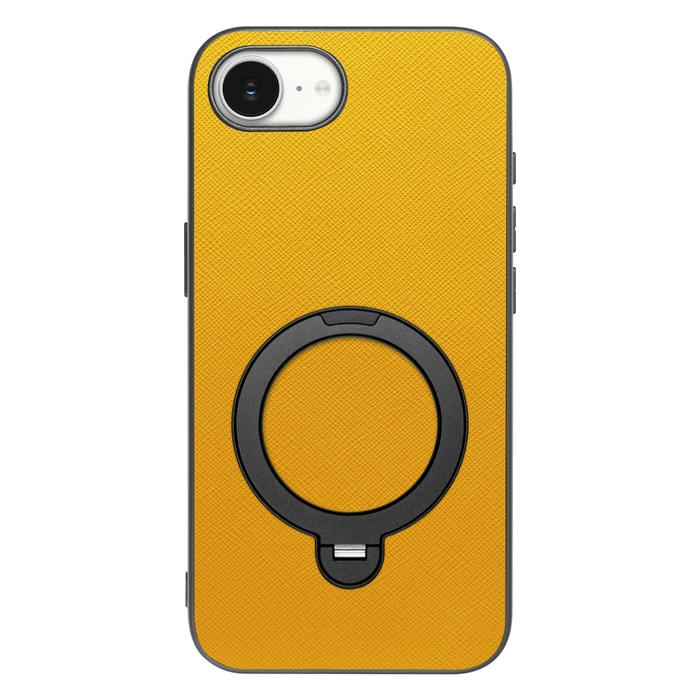 [ LOOF CASUAL MAG-RING Series ] iPhone 16e / 17e iPhone16e 17e アイフォン16イー 17イー iPhone 16E アイフォン 17E スマホケース 背面 ケース カバー ハードケース マグネット内蔵の薄型多機能リング付 スタンド [ iPhone 16e / 17e ]