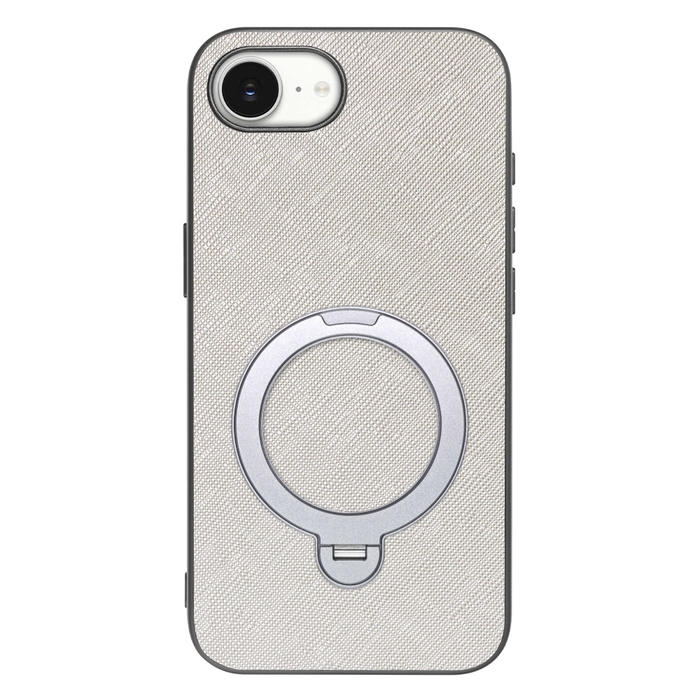 [ LOOF CASUAL MAG-RING Series ] iPhone 16e / 17e iPhone16e 17e アイフォン16イー 17イー iPhone 16E アイフォン 17E スマホケース 背面 ケース カバー ハードケース マグネット内蔵の薄型多機能リング付 スタンド [ iPhone 16e / 17e ]