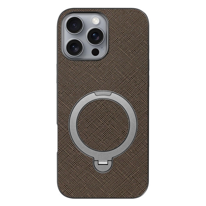 [ LOOF CASUAL MAG-RING Series ] iPhone 16 Pro Max iPhone16 Pro Max アイフォン16 プロ マックス スマホケース 背面 ケース カバー ハードケース マグネット内蔵の薄型多機能リング付 スタンド [ iPhone 16 Pro Max ]