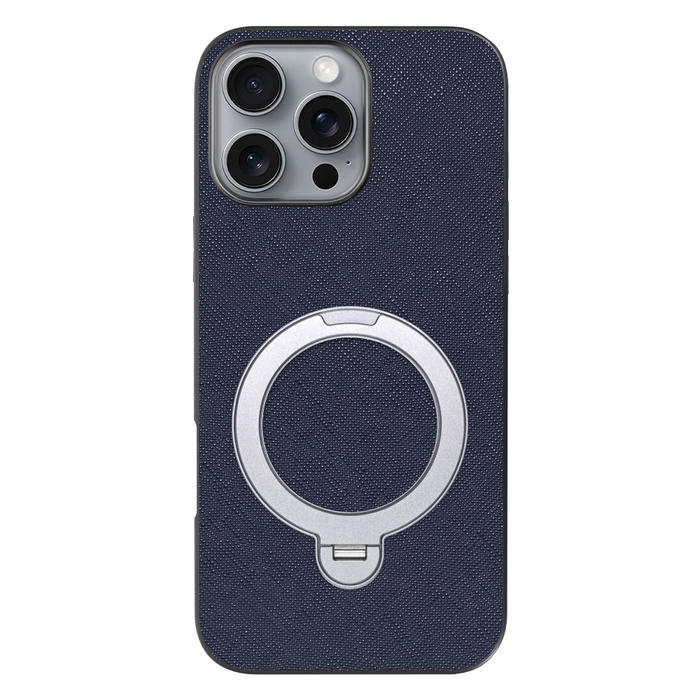 [ LOOF CASUAL MAG-RING Series ] iPhone 16 Pro Max iPhone16 Pro Max アイフォン16 プロ マックス スマホケース 背面 ケース カバー ハードケース マグネット内蔵の薄型多機能リング付 スタンド [ iPhone 16 Pro Max ]