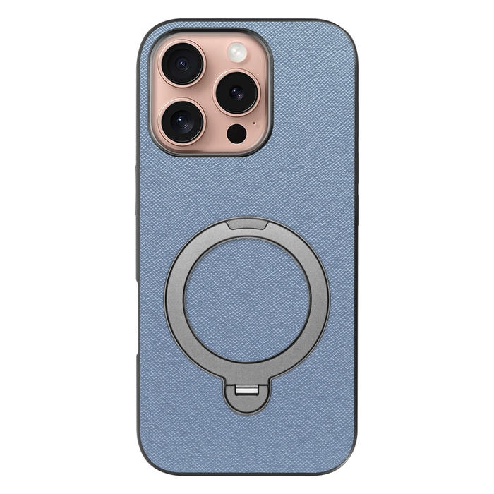 [ LOOF CASUAL MAG-RING Series ] iPhone 16 Pro iPhone16 Pro アイフォン16 プロ スマホケース 背面 ケース カバー ハードケース マグネット内蔵の薄型多機能リング付 スタンド [ iPhone 16 Pro ]