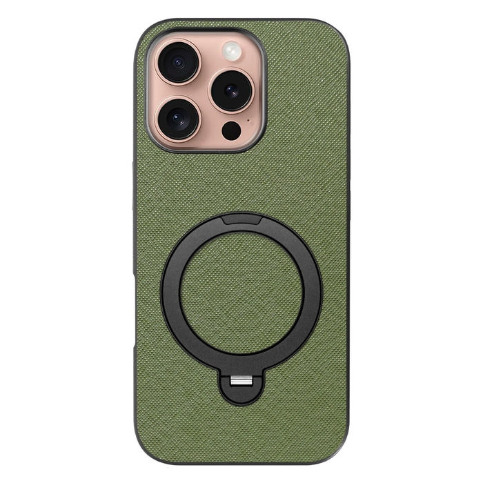 [ LOOF CASUAL MAG-RING Series ] iPhone 16 Pro iPhone16 Pro アイフォン16 プロ スマホケース 背面 ケース カバー ハードケース マグネット内蔵の薄型多機能リング付 スタンド [ iPhone 16 Pro ]