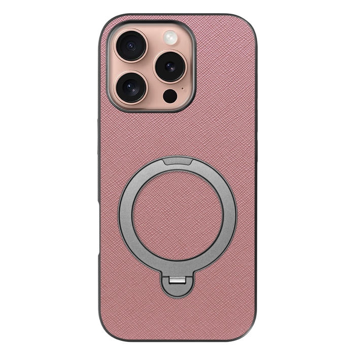 [ LOOF CASUAL MAG-RING Series ] iPhone 16 Pro iPhone16 Pro アイフォン16 プロ スマホケース 背面 ケース カバー ハードケース マグネット内蔵の薄型多機能リング付 スタンド [ iPhone 16 Pro ]