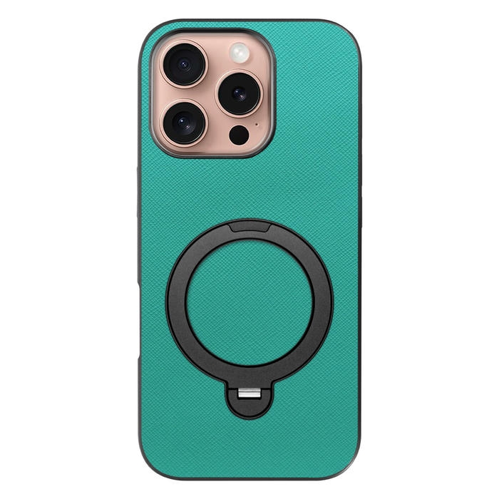 [ LOOF CASUAL MAG-RING Series ] iPhone 16 Pro iPhone16 Pro アイフォン16 プロ スマホケース 背面 ケース カバー ハードケース マグネット内蔵の薄型多機能リング付 スタンド [ iPhone 16 Pro ]