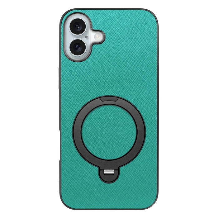[ LOOF CASUAL MAG-RING Series ] iPhone 16 Plus iPhone16 Plus アイフォン16 プラス  スマホケース 背面 ケース カバー ハードケース マグネット内蔵の薄型多機能リング付 スタンド [ iPhone 16 Plus ]