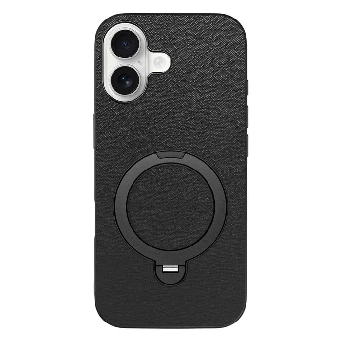 [ LOOF CASUAL MAG-RING Series ] iPhone 17 iPhone17 アイフォン17 iPhone 17 アイフォン 17 スマホケース 背面 ケース カバー ハードケース マグネット内蔵の薄型多機能リング付 スタンド [ iPhone 17 用 ]