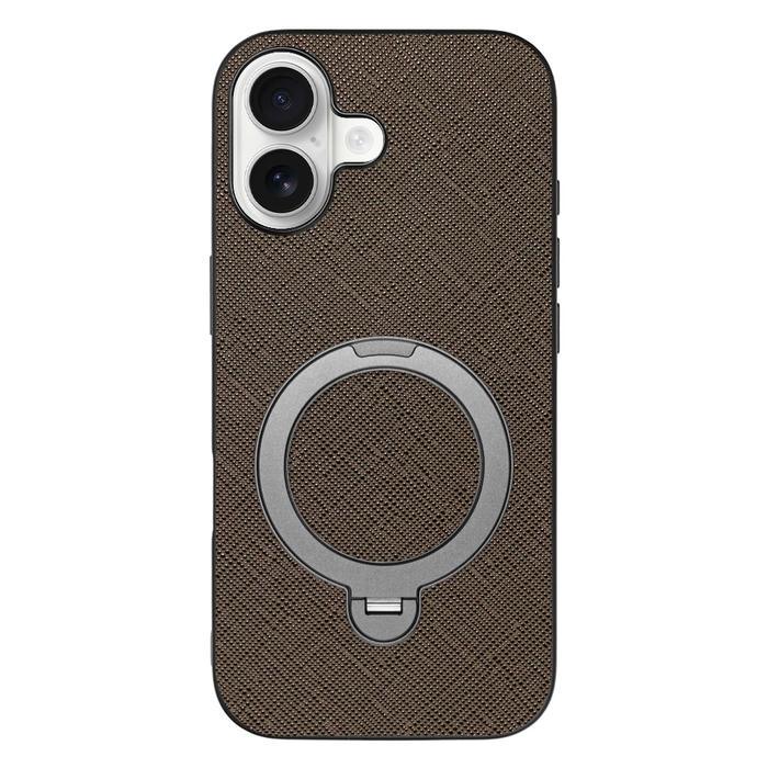 [ LOOF CASUAL MAG-RING Series ] iPhone 17 iPhone17 アイフォン17 iPhone 17 アイフォン 17 スマホケース 背面 ケース カバー ハードケース マグネット内蔵の薄型多機能リング付 スタンド [ iPhone 17 用 ]