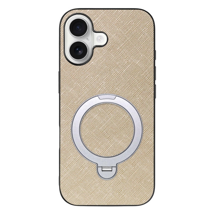 [ LOOF CASUAL MAG-RING Series ] iPhone 17 iPhone17 アイフォン17 iPhone 17 アイフォン 17 スマホケース 背面 ケース カバー ハードケース マグネット内蔵の薄型多機能リング付 スタンド [ iPhone 17 用 ]