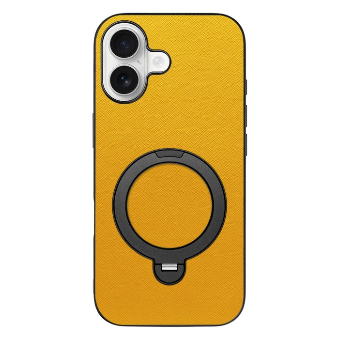 [ LOOF CASUAL MAG-RING Series ] iPhone 17 iPhone17 アイフォン17 iPhone 17 アイフォン 17 スマホケース 背面 ケース カバー ハードケース マグネット内蔵の薄型多機能リング付 スタンド [ iPhone 17 用 ]