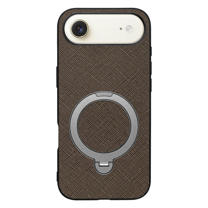 [ LOOF CASUAL MAG-RING Series ] iPhone Air iPhone Air アイフォン エア iPhoneAir スマホケース 背面 ケース カバー ハードケース マグネット内蔵の薄型多機能リング付 スタンド [ iPhone Air 用 ]