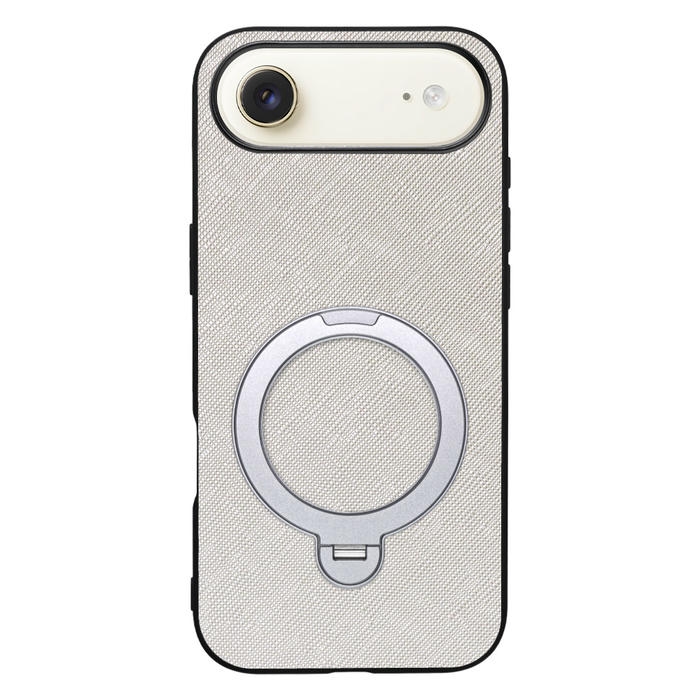 [ LOOF CASUAL MAG-RING Series ] iPhone Air iPhone Air アイフォン エア iPhoneAir スマホケース 背面 ケース カバー ハードケース マグネット内蔵の薄型多機能リング付 スタンド [ iPhone Air 用 ]