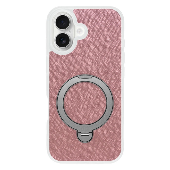 [ LOOF CASUAL MAG-RING Series ] iPhone 17 iPhone17 アイフォン17 iPhone 17 アイフォン 17 スマホケース 背面 ケース カバー ハードケース マグネット内蔵の薄型多機能リング付 スタンド [ iPhone 17 用 ] クリア仕様