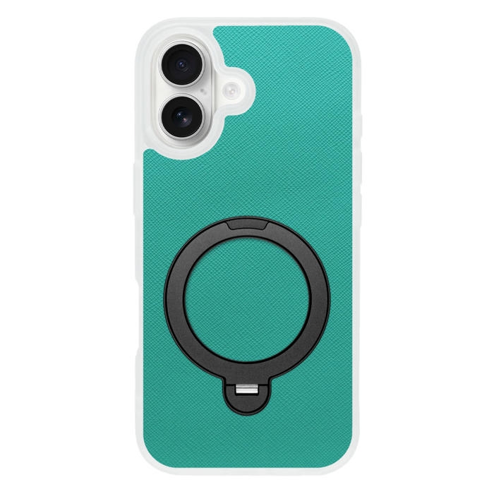 [ LOOF CASUAL MAG-RING Series ] iPhone 17 iPhone17 アイフォン17 iPhone 17 アイフォン 17 スマホケース 背面 ケース カバー ハードケース マグネット内蔵の薄型多機能リング付 スタンド [ iPhone 17 用 ] クリア仕様