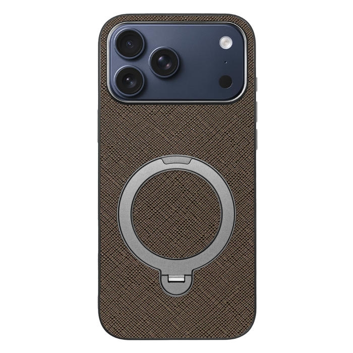 [ LOOF CASUAL MAG-RING Series ] iPhone 17 Pro Max iPhone17 Pro Max アイフォン17 プロ マックス スマホケース 背面 ケース カバー ハードケース マグネット内蔵の薄型多機能リング付 スタンド [ iPhone 17 Pro Max 用 ]