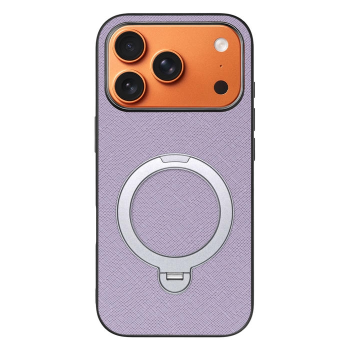 [ LOOF CASUAL MAG-RING Series ] iPhone 17 Pro iPhone17 Pro アイフォン17 プロ スマホケース 背面 ケース カバー ハードケース マグネット内蔵の薄型多機能リング付 スタンド [ iPhone 17 Pro 用 ]