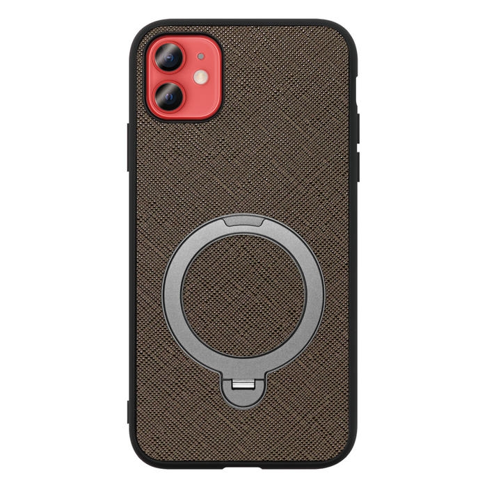 [ LOOF CASUAL MAG-RING Series ] iPhone 12 mini iphone12mini 12mini 12ミニ スマホケース 背面 ケース カバー ハードケース マグネット内蔵の薄型多機能リング付 スタンド [ iPhone 12 mini ]