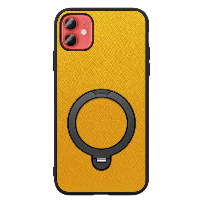 [ LOOF CASUAL MAG-RING Series ] iPhone 12 mini iphone12mini 12mini 12ミニ スマホケース 背面 ケース カバー ハードケース マグネット内蔵の薄型多機能リング付 スタンド [ iPhone 12 mini ]