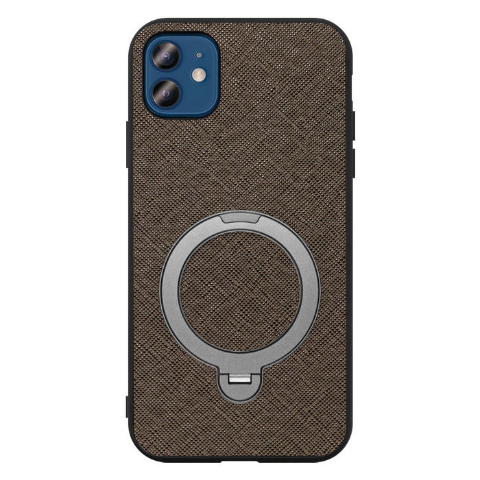 [ LOOF CASUAL MAG-RING Series ] iPhone 12 / 12 Pro iphone12 iphone12pro 12pro 12プロ スマホケース 背面 ケース カバー ハードケース マグネット内蔵の薄型多機能リング付 スタンド [ iPhone 12 / 12 Pro ]