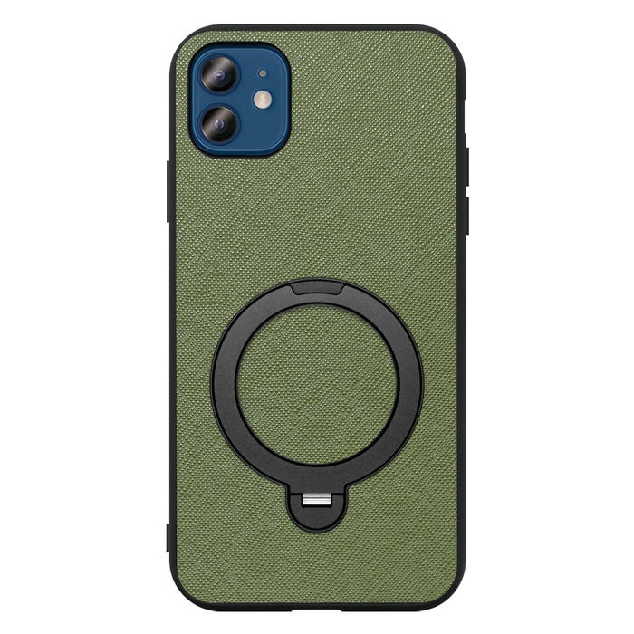 [ LOOF CASUAL MAG-RING Series ] iPhone 12 / 12 Pro iphone12 iphone12pro 12pro 12プロ スマホケース 背面 ケース カバー ハードケース マグネット内蔵の薄型多機能リング付 スタンド [ iPhone 12 / 12 Pro ]