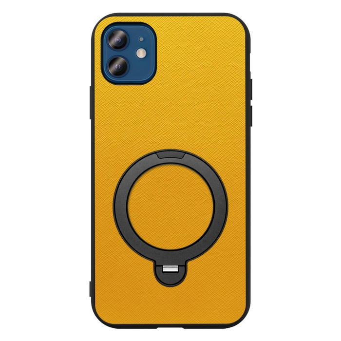 [ LOOF CASUAL MAG-RING Series ] iPhone 12 / 12 Pro iphone12 iphone12pro 12pro 12プロ スマホケース 背面 ケース カバー ハードケース マグネット内蔵の薄型多機能リング付 スタンド [ iPhone 12 / 12 Pro ]