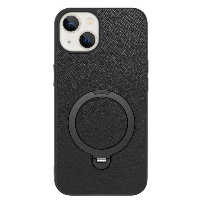 [ LOOF CASUAL MAG-RING Series ] iPhone 13 mini iphone13mini 13mini ミニ スマホケース 背面 ケース カバー ハードケース マグネット内蔵の薄型多機能リング付 スタンド [ iPhone 13 mini ]