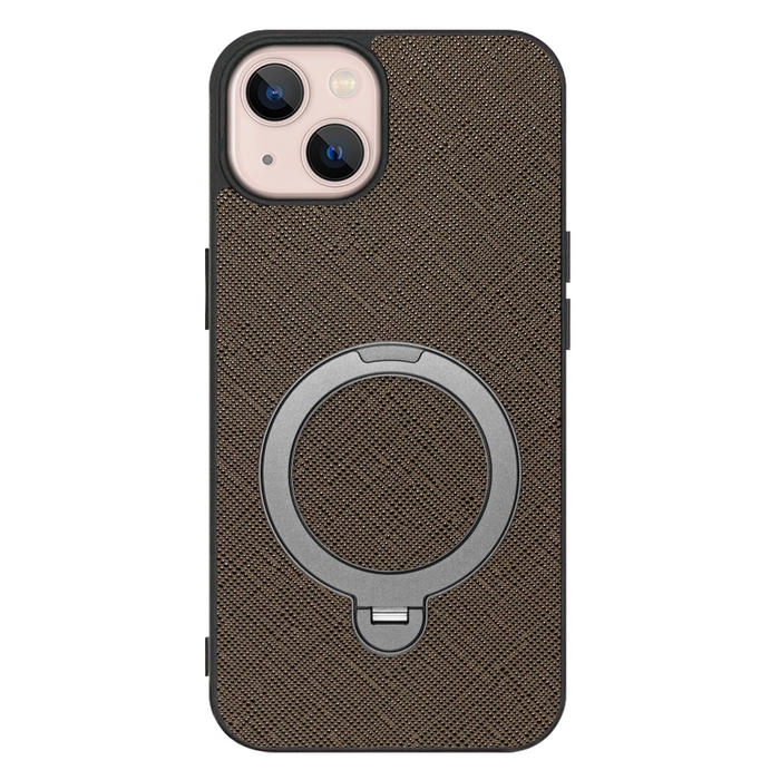 [ LOOF CASUAL MAG-RING Series ] iPhone 13 iphone13 スマホケース 背面 ケース カバー ハードケース マグネット内蔵の薄型多機能リング付 スタンド [ iPhone 13 ]