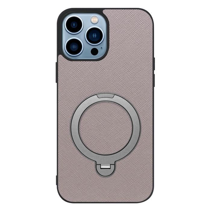 [ LOOF CASUAL MAG-RING Series ] iPhone 13 Pro iphone13pro 13pro プロ スマホケース 背面 ケース カバー ハードケース マグネット内蔵の薄型多機能リング付 スタンド [ iPhone 13 Pro ]