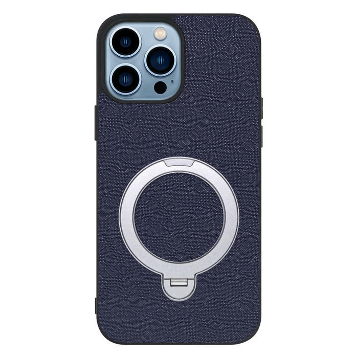 [ LOOF CASUAL MAG-RING Series ] iPhone 13 Pro iphone13pro 13pro プロ スマホケース 背面 ケース カバー ハードケース マグネット内蔵の薄型多機能リング付 スタンド [ iPhone 13 Pro ]