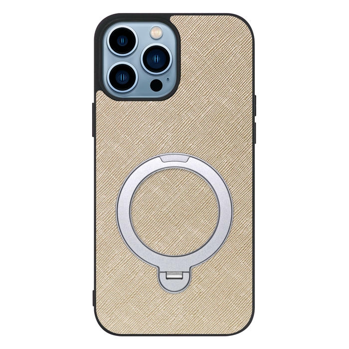[ LOOF CASUAL MAG-RING Series ] iPhone 13 Pro iphone13pro 13pro プロ スマホケース 背面 ケース カバー ハードケース マグネット内蔵の薄型多機能リング付 スタンド [ iPhone 13 Pro ]