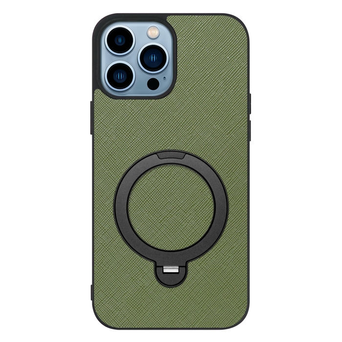[ LOOF CASUAL MAG-RING Series ] iPhone 13 Pro iphone13pro 13pro プロ スマホケース 背面 ケース カバー ハードケース マグネット内蔵の薄型多機能リング付 スタンド [ iPhone 13 Pro ]