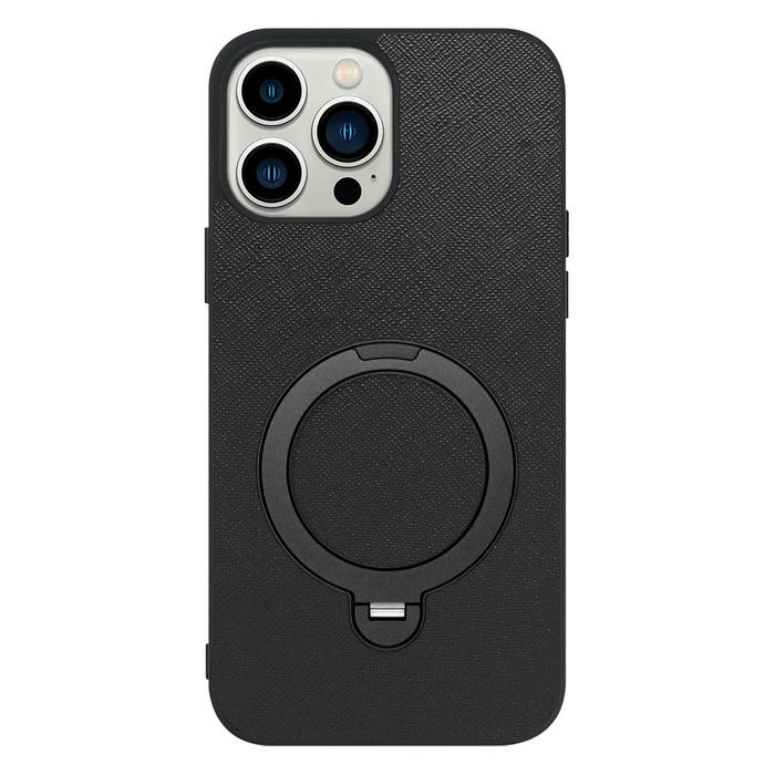 [ LOOF CASUAL MAG-RING Series ] iPhone 13 Pro Max iphone13promax 13promax promax プロマックス スマホケース 背面 ケース カバー ハードケース マグネット内蔵の薄型多機能リング付 スタンド [ iPhone 13 Pro Max ]