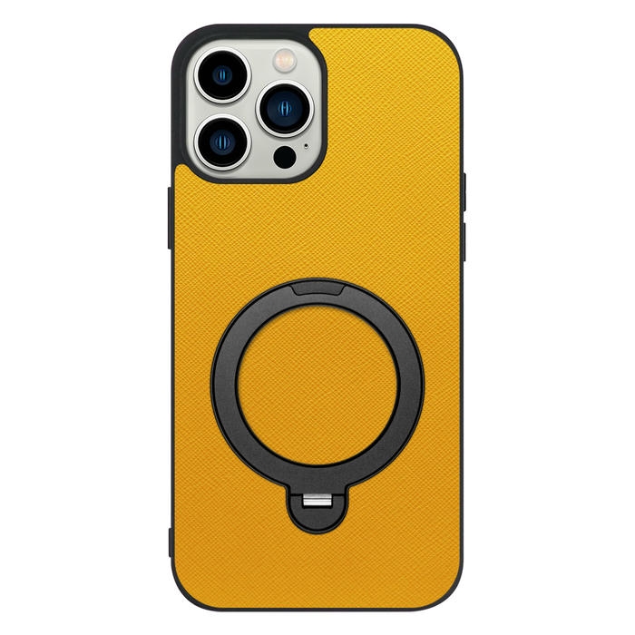 [ LOOF CASUAL MAG-RING Series ] iPhone 13 Pro Max iphone13promax 13promax promax プロマックス スマホケース 背面 ケース カバー ハードケース マグネット内蔵の薄型多機能リング付 スタンド [ iPhone 13 Pro Max ]