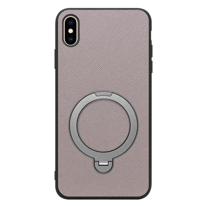 [ LOOF CASUAL MAG-RING Series ] iPhone XS Max iPhonexsmax xsmax スマホケース 背面 ケース カバー ハードケース マグネット内蔵の薄型多機能リング付 スタンド [ iPhone XS Max ]