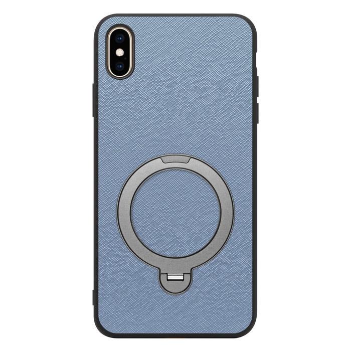 [ LOOF CASUAL MAG-RING Series ] iPhone XS Max iPhonexsmax xsmax スマホケース 背面 ケース カバー ハードケース マグネット内蔵の薄型多機能リング付 スタンド [ iPhone XS Max ]