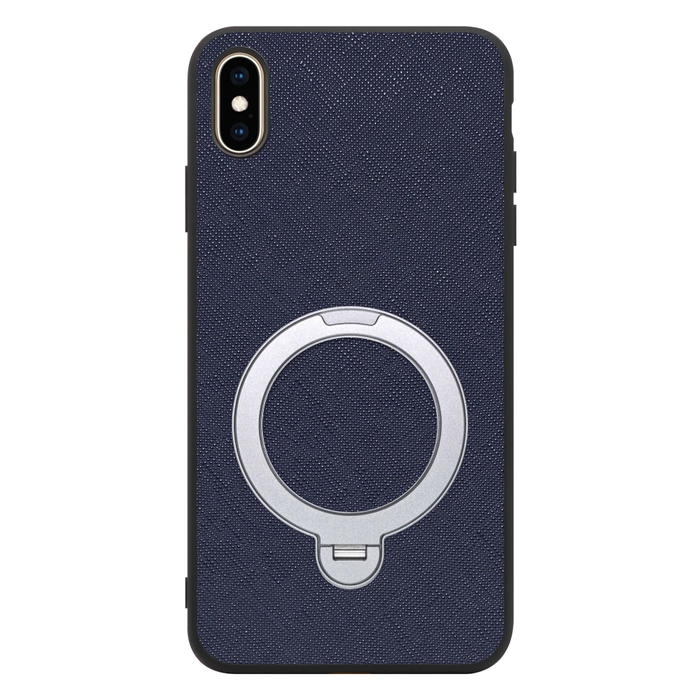 [ LOOF CASUAL MAG-RING Series ] iPhone XS Max iPhonexsmax xsmax スマホケース 背面 ケース カバー ハードケース マグネット内蔵の薄型多機能リング付 スタンド [ iPhone XS Max ]
