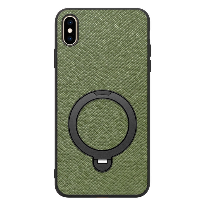 [ LOOF CASUAL MAG-RING Series ] iPhone XS Max iPhonexsmax xsmax スマホケース 背面 ケース カバー ハードケース マグネット内蔵の薄型多機能リング付 スタンド [ iPhone XS Max ]