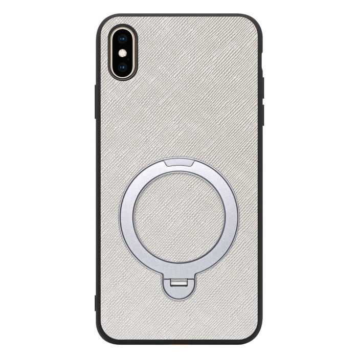 [ LOOF CASUAL MAG-RING Series ] iPhone XS Max iPhonexsmax xsmax スマホケース 背面 ケース カバー ハードケース マグネット内蔵の薄型多機能リング付 スタンド [ iPhone XS Max ]