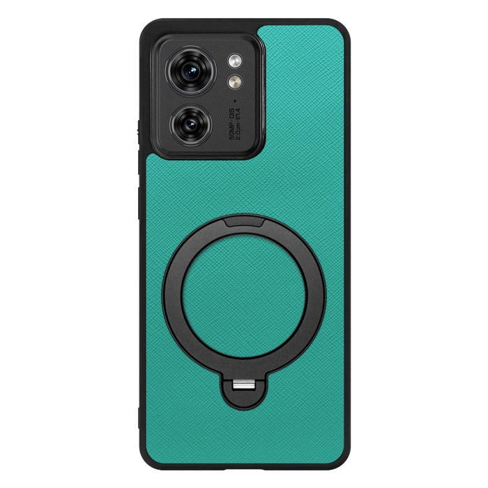 [ LOOF CASUAL MAG-RING Series ] motorola edge 40  スマホケース 背面 ケース カバー ハードケース マグネット内蔵の薄型多機能リング付 スタンド [ motorola edge 40 ]