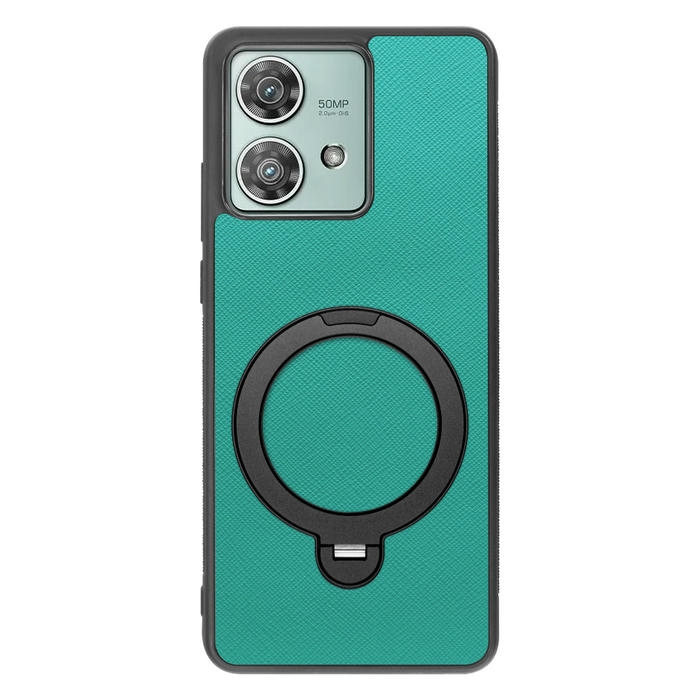 [ LOOF CASUAL MAG-RING Series ] motorola edge 40 neo motorola edge40neo スマホケース 背面 ケース カバー ハードケース マグネット内蔵の薄型多機能リング付 スタンド [ motorola edge 40 neo ]