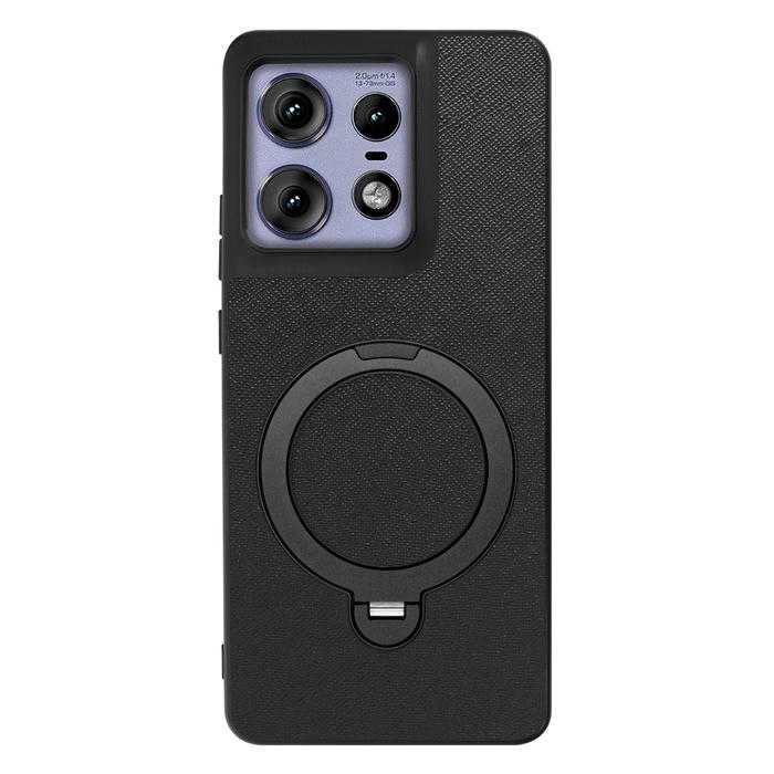 [ LOOF CASUAL MAG-RING Series ] motorola edge 50 pro / 50s pro  スマホケース 背面 ケース カバー ハードケース マグネット内蔵の薄型多機能リング付 スタンド [ motorola edge 50 pro / 50s pro ]