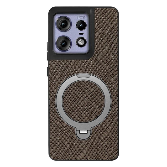 [ LOOF CASUAL MAG-RING Series ] motorola edge 50 pro / 50s pro  スマホケース 背面 ケース カバー ハードケース マグネット内蔵の薄型多機能リング付 スタンド [ motorola edge 50 pro / 50s pro ]