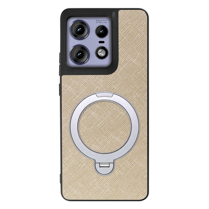 [ LOOF CASUAL MAG-RING Series ] motorola edge 50 pro / 50s pro  スマホケース 背面 ケース カバー ハードケース マグネット内蔵の薄型多機能リング付 スタンド [ motorola edge 50 pro / 50s pro ]